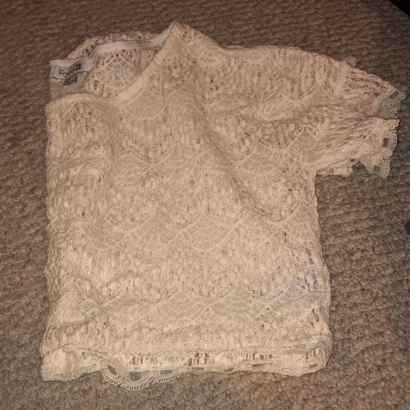 Lace crop top - Picture 2 of 2
